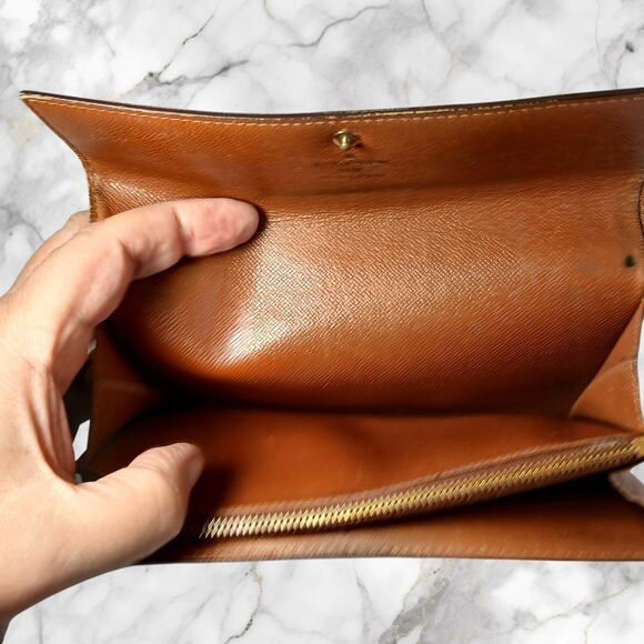 Louis Vuitton Monogram Portefeuille Sarah Purse Long Wallet - Picture 11 of 16